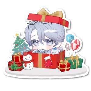冬限定🎄可愛いデフォルメイラストBOX／Vtuber・SNS用