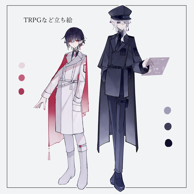 TRPGなど立ち絵𓈒𓏸