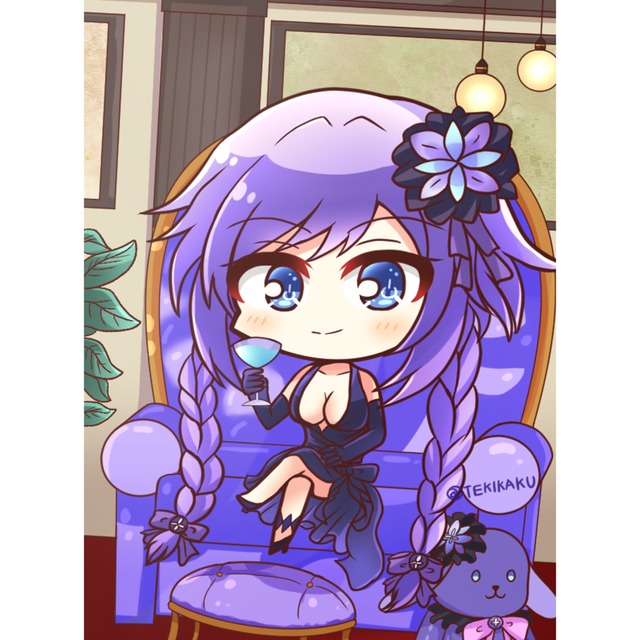 【商用◎】背景あり・ヴィネット風などのデフォルメキャラ制作致します。