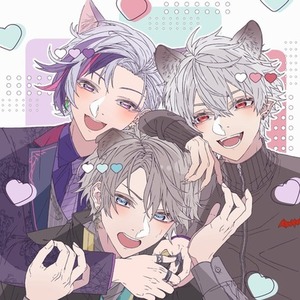 1枚絵 SNSアイコン ヘッダー承ります キラキラで繊細なイラスト承ります♪