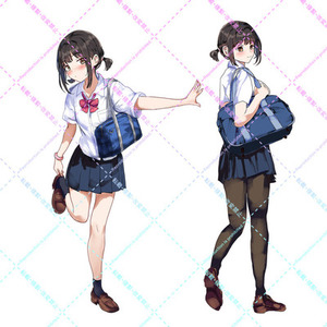 キャラクターの立ち絵を描かせていただきます