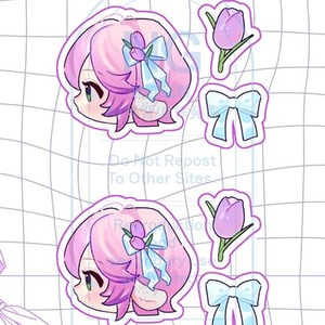 ネップリ対応フレークシールちゃん