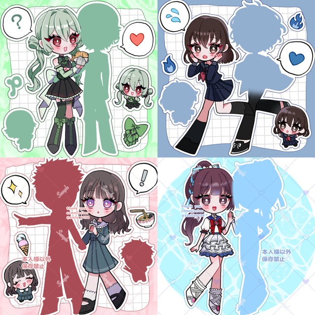 デフォルメオーダー受付♡