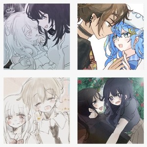 ゆるゆるましかくイラスト