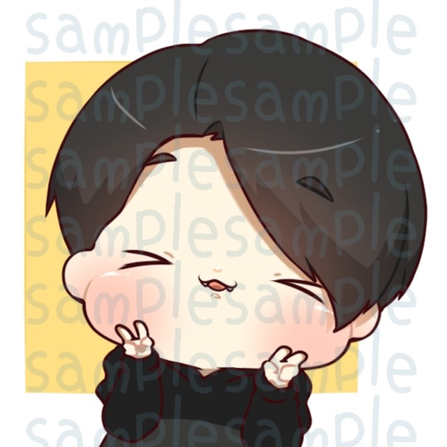 チビキャラ受け付けております。(全身も可能です)