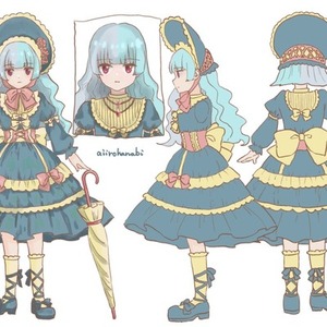 Vtuber・MV・立ち絵・ロリータ系・女の子イラスト制作します【厚塗り】