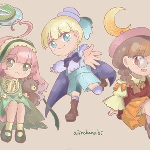 デフォルメキャラ・キャラデザ・Vtuber・MV・立ち絵・ロリータ系・女の子