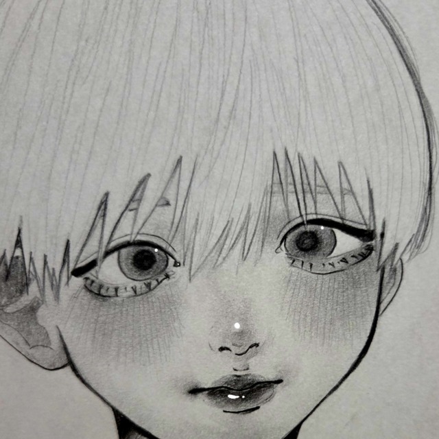 【リテイク無制限完全無料】一点物アナログ原画 儚い人間を描きます🎶