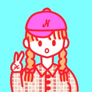 カラフルでPOPな人物SNSアイコン作ります！