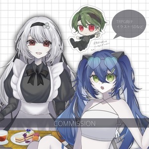 TRPG,IRIAM,Vtuberなどの立ち絵を制作します！