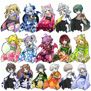 SD着物アイコン　English communicate availa