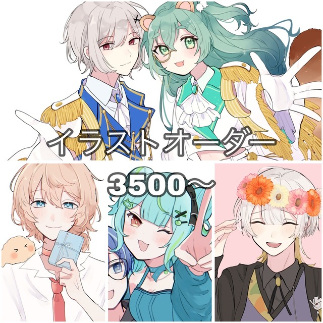 【期間限定全て2日以内納品】ご希望のイラストお描き致します🌸