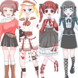 IRIAM配信等立ち絵