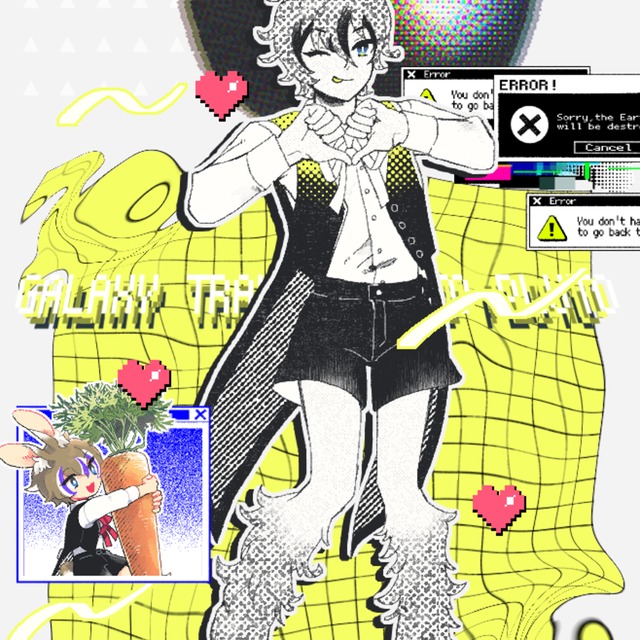 オリキャラ描いて