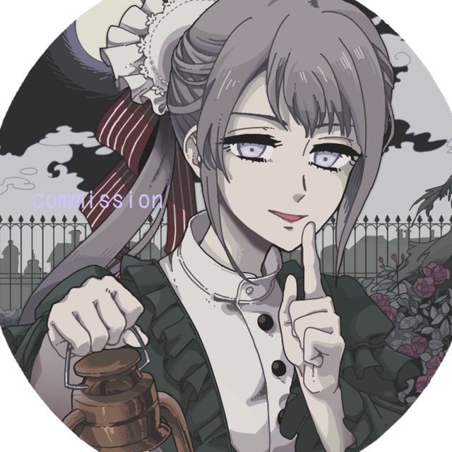 SNSのアイコン描いて