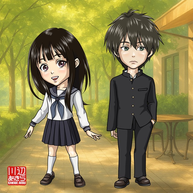 写真から似顔絵イラスト制作します（SNSアイコンにも◎） | SKIMA