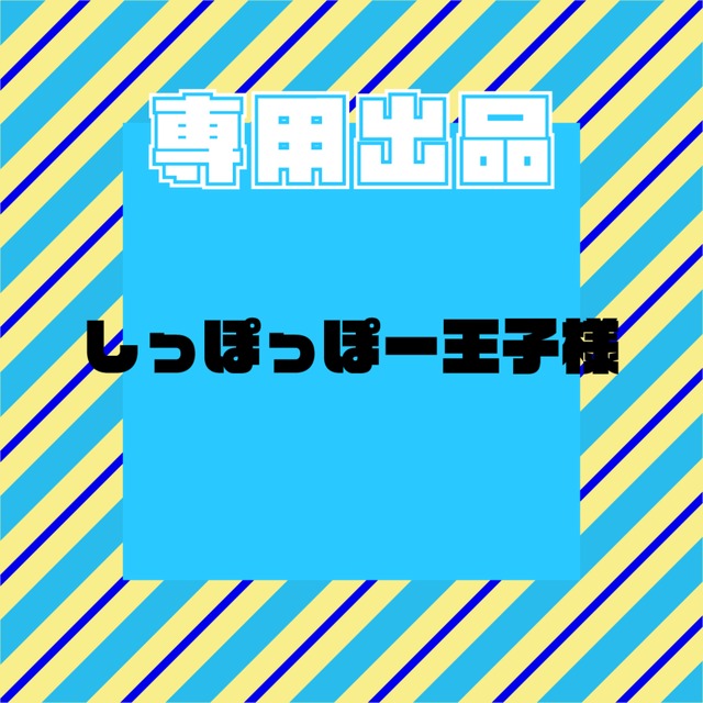 【専用出品】しっぽっぽー王子様