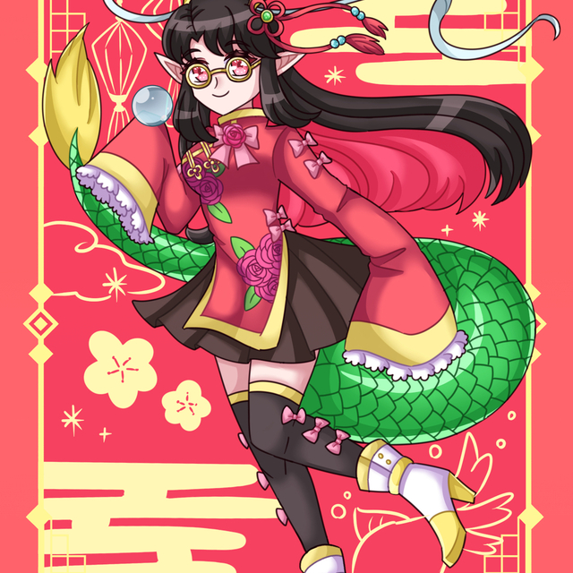 カード風イラスト描きます