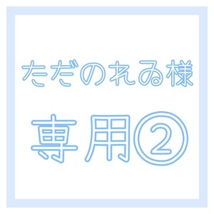 ただのれゐ様専用② 1月分