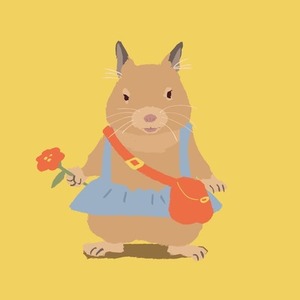 コーデ付きペット似顔絵を描きます！