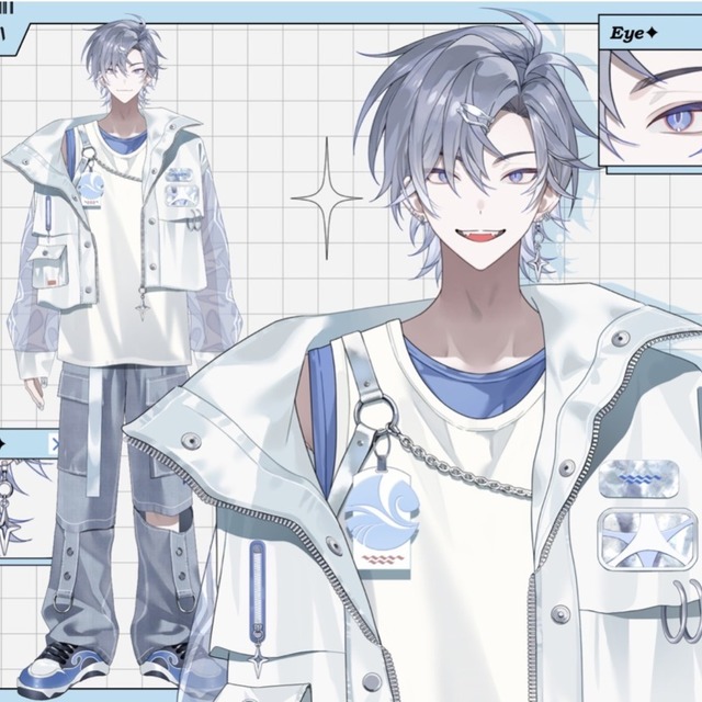 Vtuber用パーツ分けイラスト制作します！