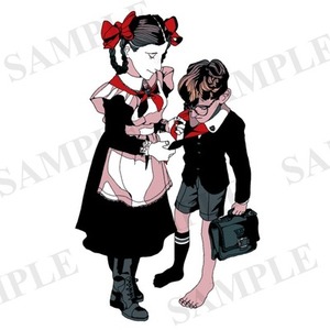 【モノクロ】表紙・挿絵描きます