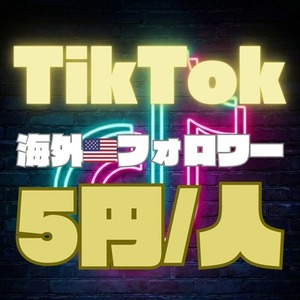 🚀TikTokフォロワー200人1000円〜🚀 収益化の近道！30日保証｜