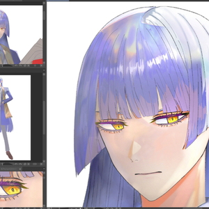 長髪美麗キャラが得意です