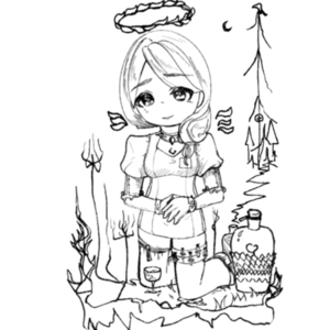 雰囲気のあるデフォルメキャラ描きます【線画／着色】