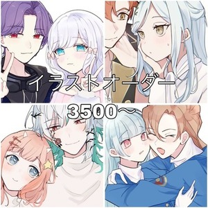 【全て2日以内納品】🌷夢絵、1枚絵、アイコンetc&hellip;🌷