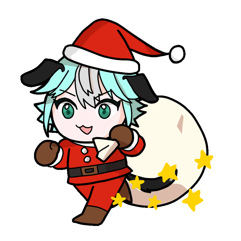 【量産】動くサンタクロース【GIF】