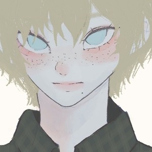 【1枚 7800円〜】淡色×中性的なイラスト