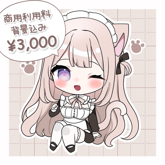 可愛いSDキャラ描きます！