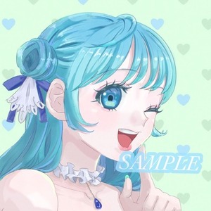 SNSアイコン用イラスト