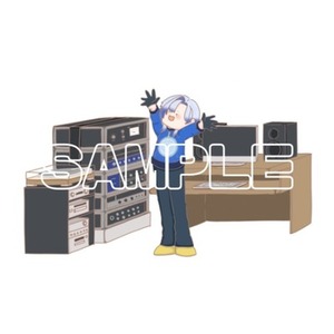 やわらかい色合いのキャラクターアイコン制作します