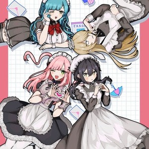 女の子のSDキャラ・バストアップイラスト描きます