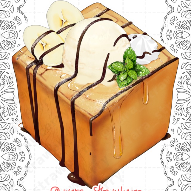 料理（食べ物・飲み物）描きます