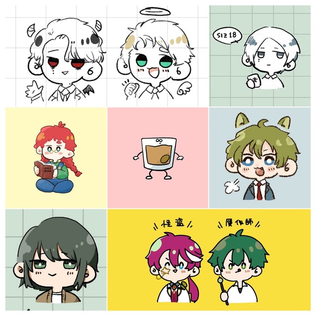 【お試し】SDアイコン描きます