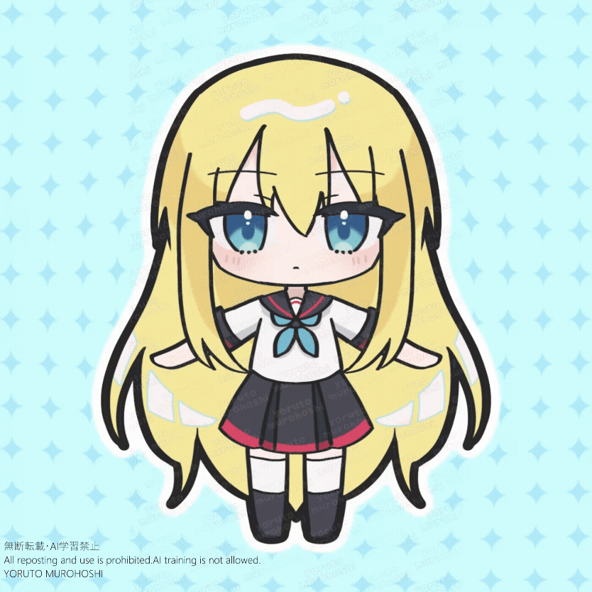 Vtuber向けミニキャラぴょこぴょこアニメ作ります