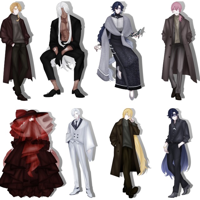 探索者立ち絵・アイコン