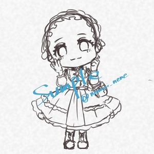 【3枠限定】納期23日&hellip;！クリスマスSD量産イラスト描きます！