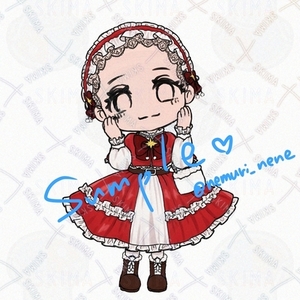 【3枠限定】納期23日&hellip;！クリスマスSD量産イラスト描きます！