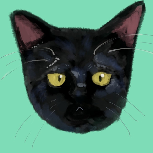 猫の似顔絵描きます