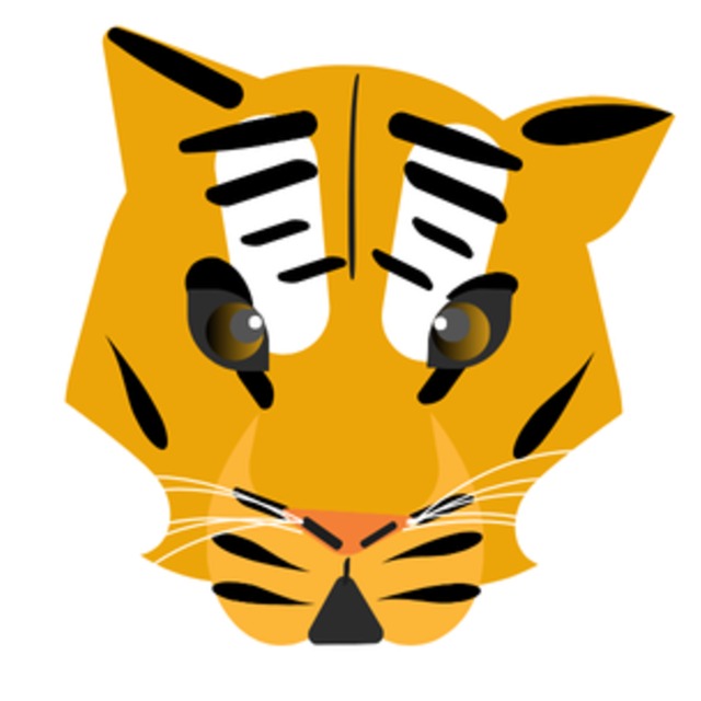 虎の顔アイコン
