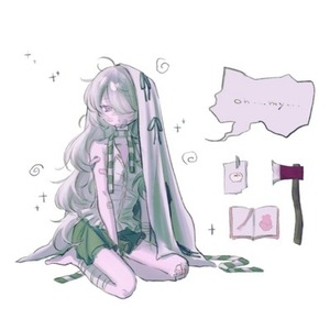 一枚絵（背景なし、立ち絵など）