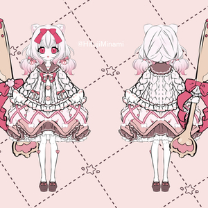 【魂募集】アルビノいちごにゃん【限定１点】