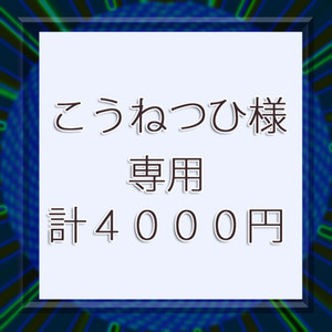 【最新】こうねつひ様・専用