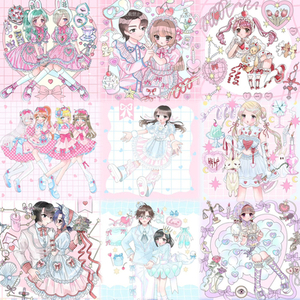 【夢絵/商用OK】イラスト制作