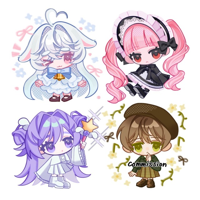 ゆるふわSDキャラ制作します