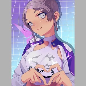 明るくて可愛いイラスト描きます